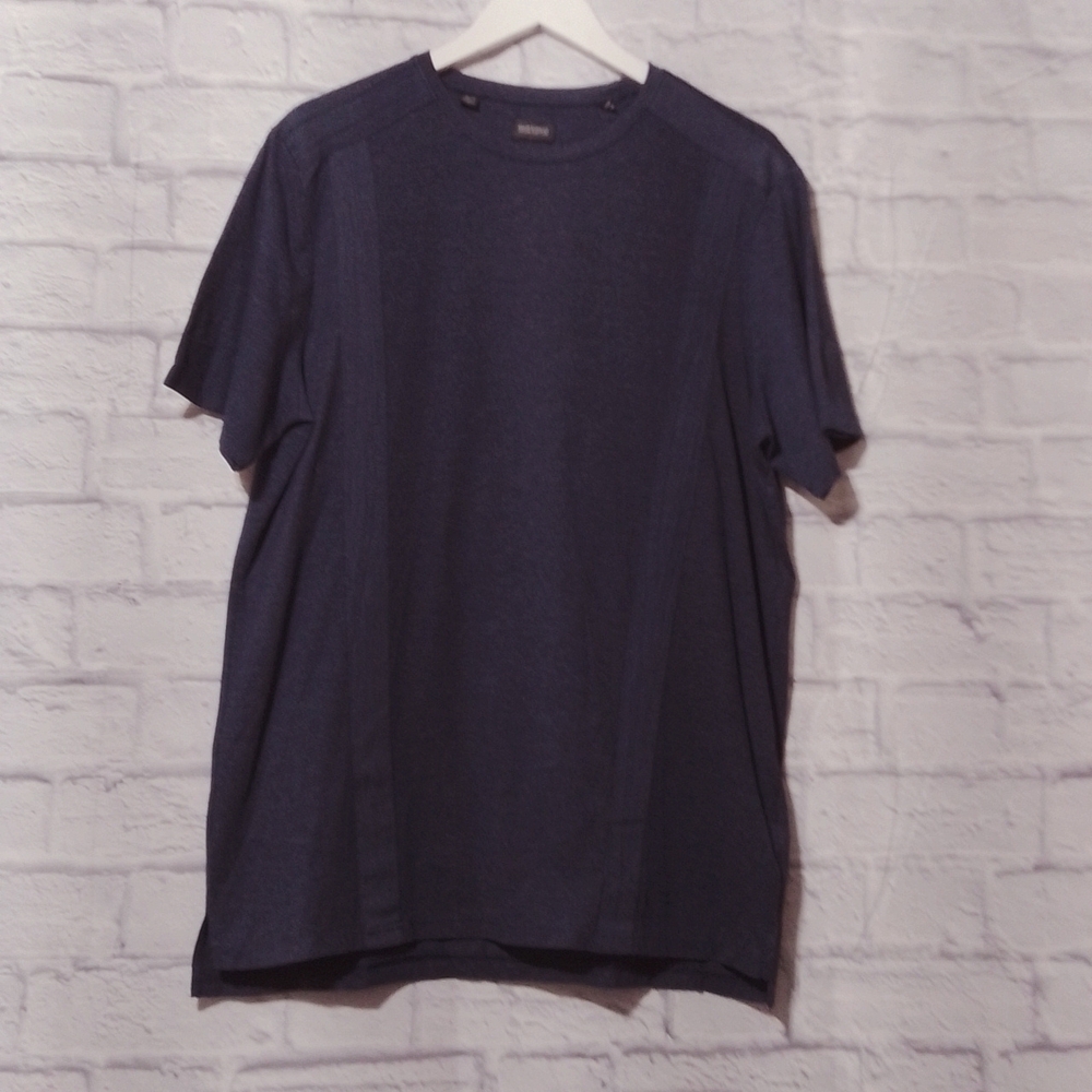 Buffalo David Bitton Navy Short Sleeve Tee